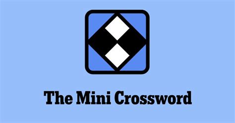 nyt crossword mini puzzle today